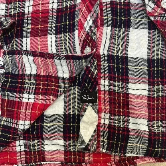 Rails Hunter Button Down Top Shirt Sz XS - Picture 4 of 6